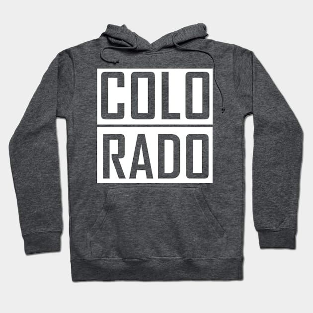 Colorado Plain and Simple Hoodie by Thomas Mee Design Works